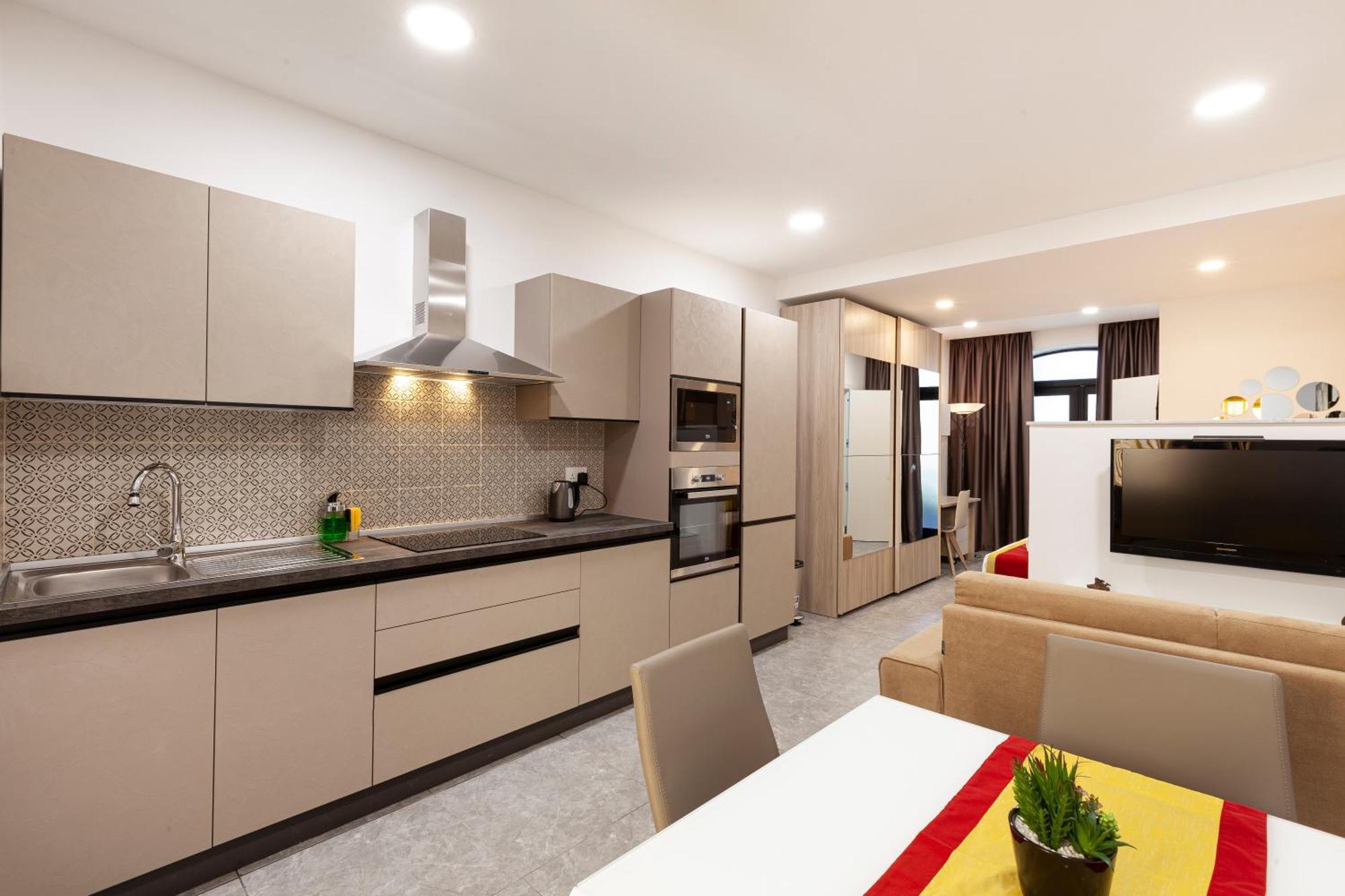 Modern & Lovely Studio - Prime Location St. Julian's Exteriör bild